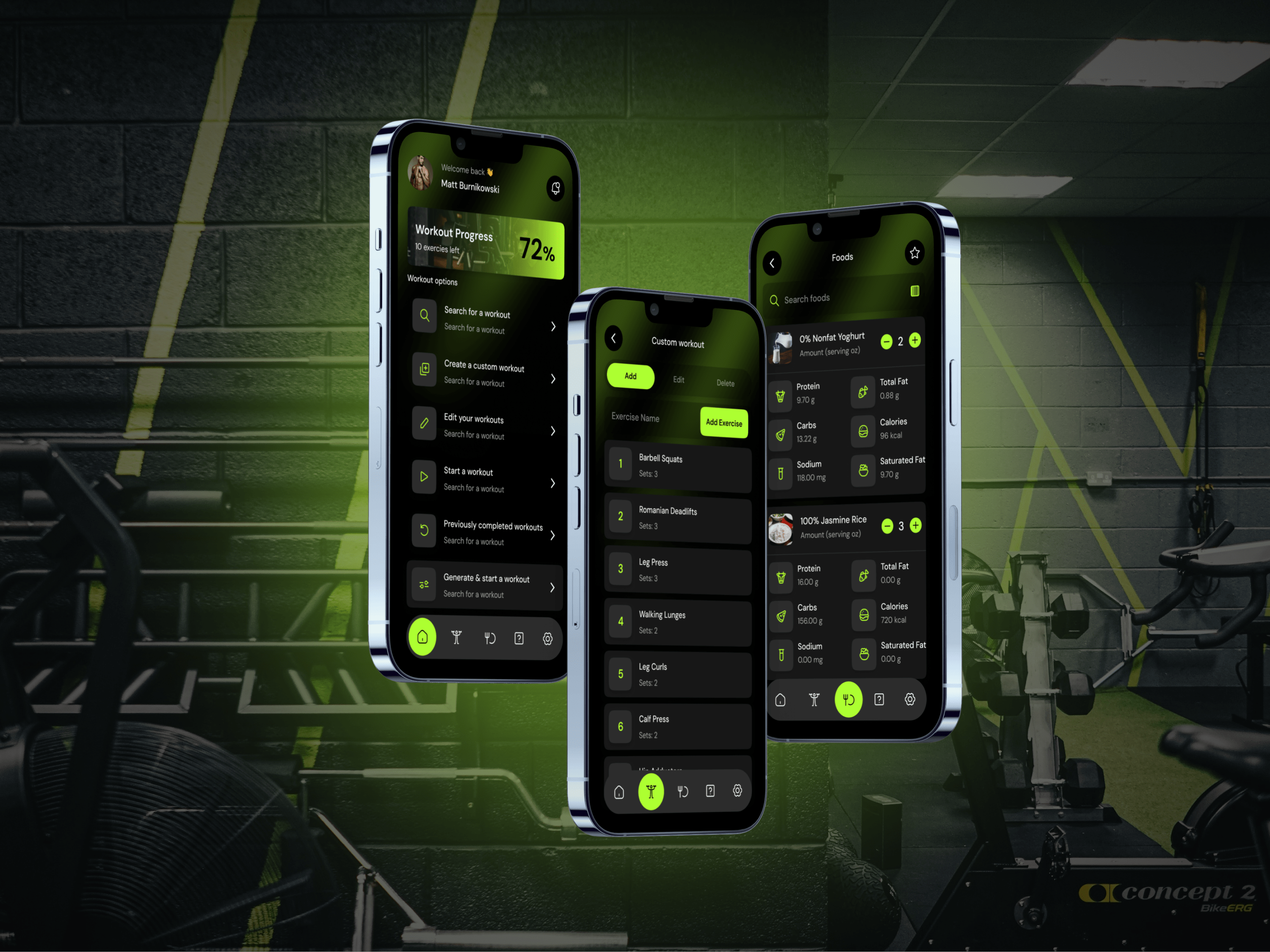 Workout & Gym Tracker App - Mobile app idea
